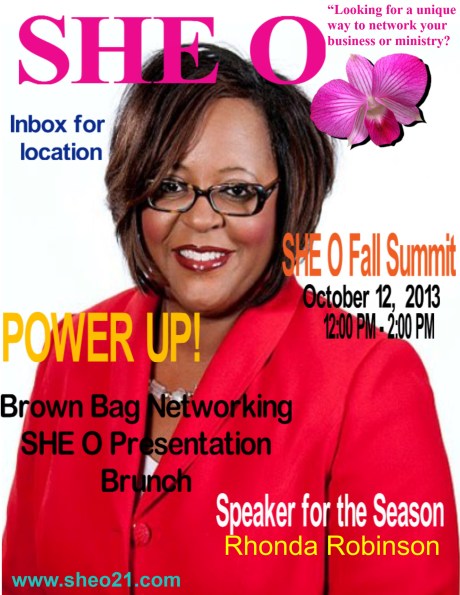 SHE O Fall Summit 2013